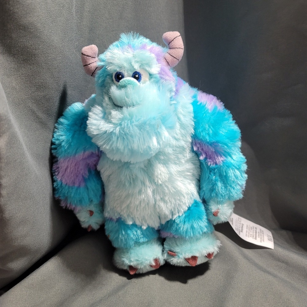 Disney Store Pixar Monsters Inc Sully 9" Plush Stuffed Animal Great Condition